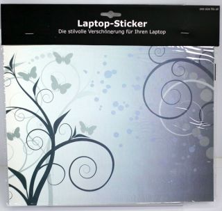 Laptop Netbook Notebook Sticker Aufkleber Motiv Ornament hell (D230