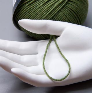 Lana Grossa Merino superfein Cool Wool 101 avocado 50g Wolle