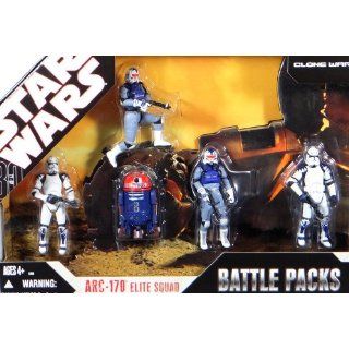 Star Wars ARC 170 Fighter Figuren Battle Pack Spielzeug