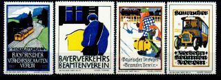 alte reklamemarken bayerischer verkehrsbeamten verein 9 12 /251