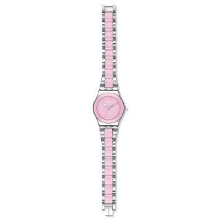 Swatch Damen Armbanduhr Pink Ceramic YLS167G Swatch Uhren