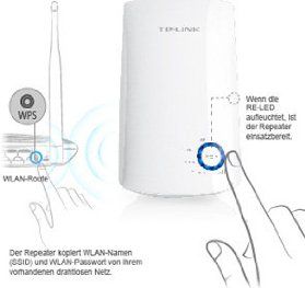 TP Link TL WA850RE WLAN Repeater Computer & Zubehör