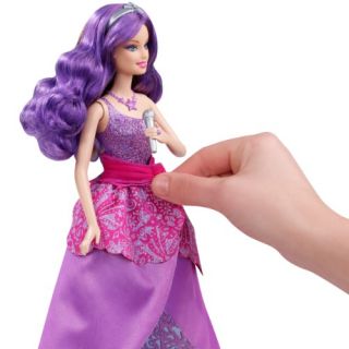 Barbie Die Prinzessin und der Popstar X8756 Keira singende Puppe Keira