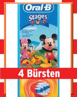 Oral B Stages Power 10 2 k Kinder Bürsten Disney