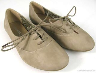 Damen Schnürer Schnürschuhe Schuhe Jazz Flats Ballerina