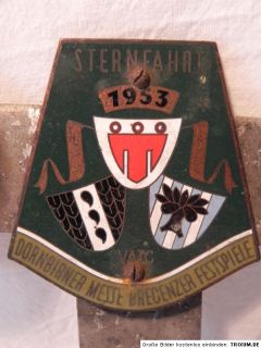 ADAC Emblem Plakette 1953 VATC Embleme KONVOLUT 7 Stück