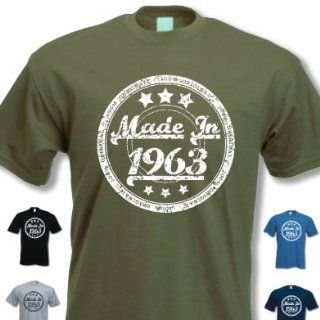 MADE IN 1963   50 Lustig Geburtstag Geschenk T Shirt
