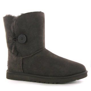 UGG Boots Toddlers Bailey Button in Schwarz Baby