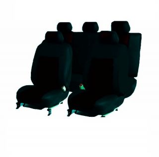 Sitzbezüge schwarz von DNTeger 11 teilig waschbar passend für
