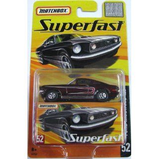 Matchbox New Superfast   #52 Ford Mustang 428 weinrot 