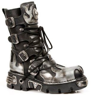 New Rock Boots Unisex Stiefel   Style 591 S2 silber