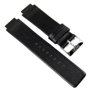 Esprit Uhrenarmband Ersatzband Lederband Schwarz 17mm für Magnificent