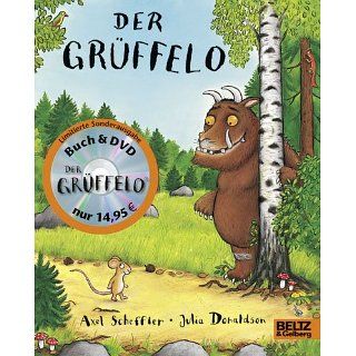 Der Grüffelo. Buch und DVD. Vierfarbiges Pappbilderbuch mit DVD