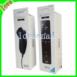 New wii Remote & Nunchuck Controller Set for Nintendo Wii Game With