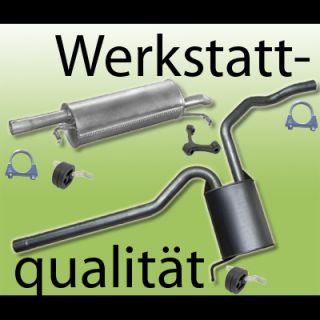 Schalldämpfer_Anlage VW Passat 3B 1,6 Auspuff Variant
