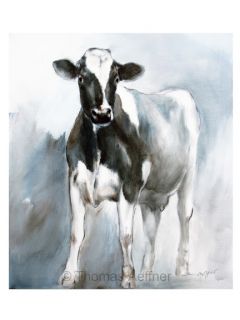 Thomas Aeffner Kuh Kunstdruck von Acryl Gemälde Artprint acrylic
