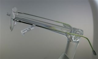 SILHOUETTE 6616 Brille Brillengestell Grün Titan Händler NEU