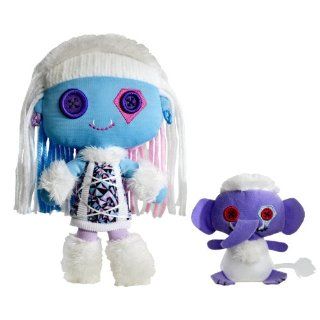 Monster High Abbey Bominable & Shiver Plüsch Puppe   aus USA 