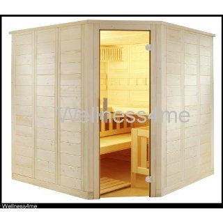 Sauna Well Eck 206x206 cm   Eckeinstieg Baumarkt