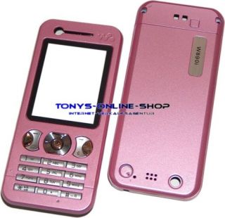 Cover Handyschale für Sony Ericsson W890 W890i Rosa Tastatur