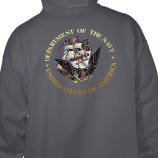US Navy SEALs Badge Hooded Pullover