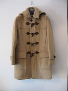 Burberry London Mens classical duffle coat with zip. size M. $1795