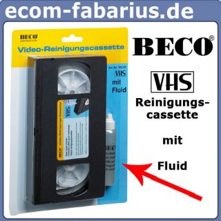 Bildkopf Reinigung Videorecorder Viderekorder BECO 302.09