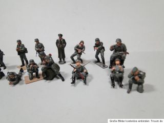 15 Stück Infanterie Figuren 1/35 Dachbodenfund