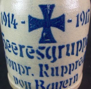 Bierkrug 1914   17   Kronprinz Rupprecht von Bayern