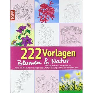 222 Vorlagen Blumen und Natur Vielfaltig nutzbar für Fensterbilder