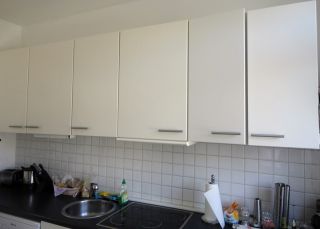 Küche Küchenzeile mit Elektrogeräten (Tief ) Kühlschrank