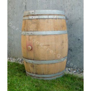 Regentonne, Weinfass Barrique aus Eiche 225 Liter inkl. Deckel mit