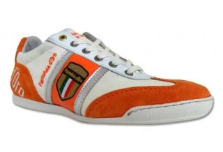 Pantofola d Oro Schuhe Sneaker Fortezza Neon Low Orange Weiß 2012 PDO