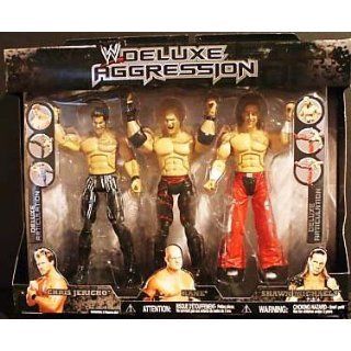 WWE   EXCLUSIVE   DELUXE AGGRESSION & DELUXE ARTICULATION   3 Pack