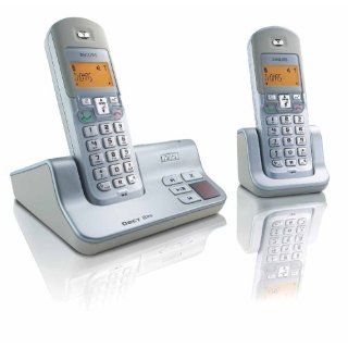 Philips DECT 225 Duo schnurloses Telefon mit Elektronik