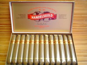 50 Zigarren Handelsgold Nr.301 Sumatra Cigarren