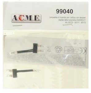 ACME 99040   Set lampadine 18v x E405 art. 60171 60170 60172