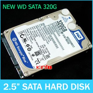 Digital ( WD3200BEVT ) 2.5 320G 320 GB Laptop HDD Hard Drive