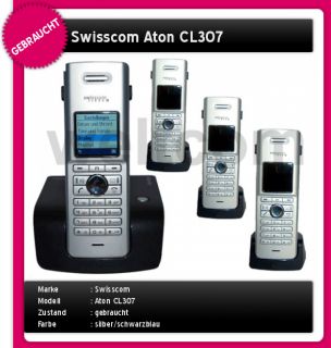Swisscom Aton CL307 Quattro analog schnurlos Telefon