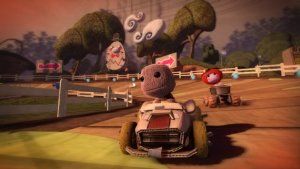 Sackboy, PlayStations beliebter Held, geht in LittleBigPlanet Karting