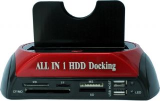 WLX 875 Multifunctional HDD Dock e SATA/USB interface/2 port USB HUB