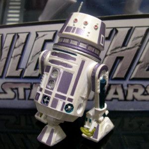 STAR WARS astromech droid R5 C7 build a droid BAD rare