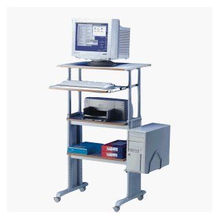 Dataflex Stehpult 89890 grau Bürobedarf & Schreibwaren
