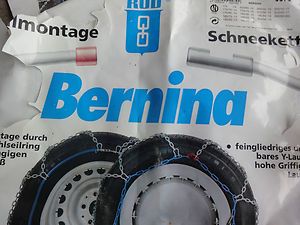 Schneeketten von Bernina für BMW 318 NEU   unbenutzt