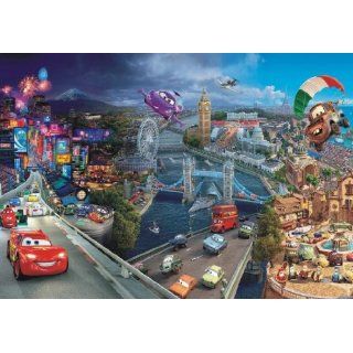 Städte Pixar Kindertapete Foto 360 cm x 254 cm Baumarkt