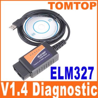 V1.4 ELM327 OBD2 OBDII CAN BUS Diagnostic Scanner USB