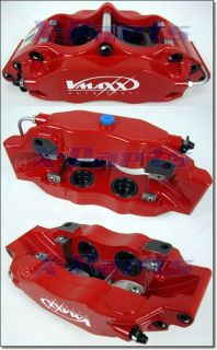 VMAXX 330mm 4 Kolben Bremsanlage + Stahlflexschläuche VW Scirocco