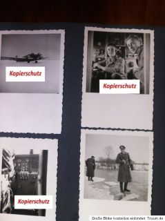 Fotoalbum Leutnant Rühe, Kampfgeschwader 76 mit Gefallenennachricht
