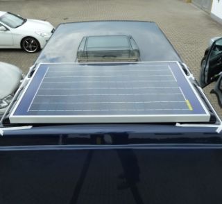 Solaranlage 80W 80 Watt Komplett Set passend für Ford Nugget