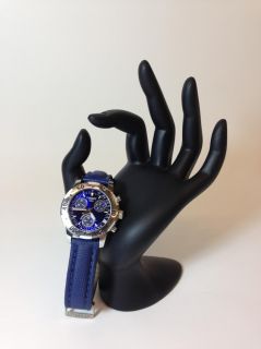Sportlicher Chronograph Tissot Armbanduhr PRS200 T362/462 blau